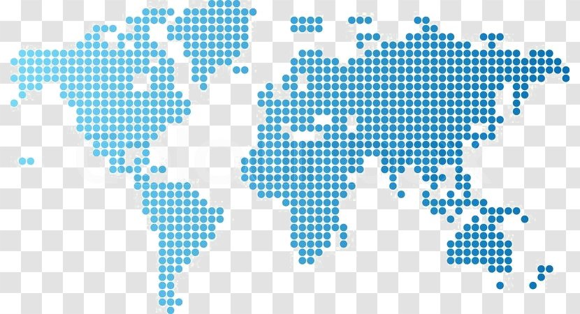 Globe World Map - Text Transparent PNG