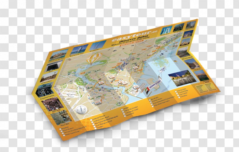 3D Street Shoma.net IT Solution Paper Graphic Designer Map - Dubai - Illustrated Flyer Transparent PNG