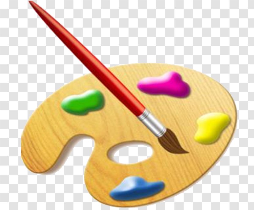 Paintbrush Painting Palette Clip Art - Brush Transparent PNG