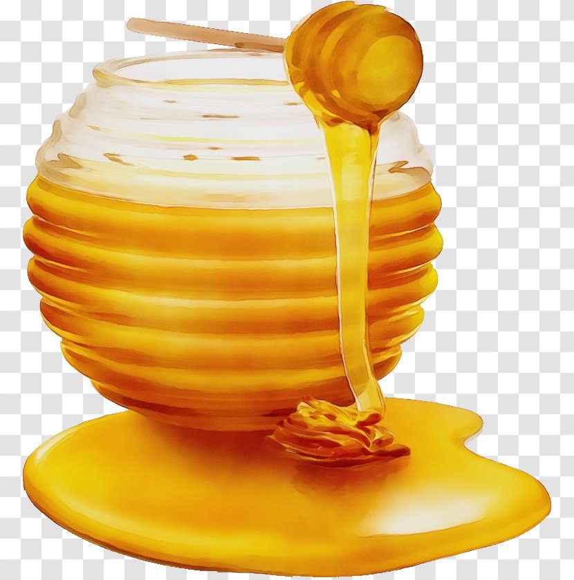 Bee Cartoon - Honeycomb - Food Serveware Transparent PNG
