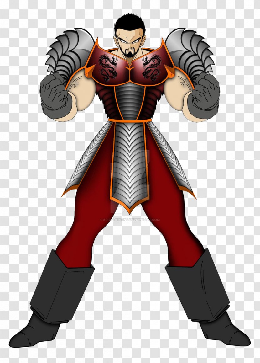 Armour Emperor Dragon Saiyan Art - Super Saiya Transparent PNG