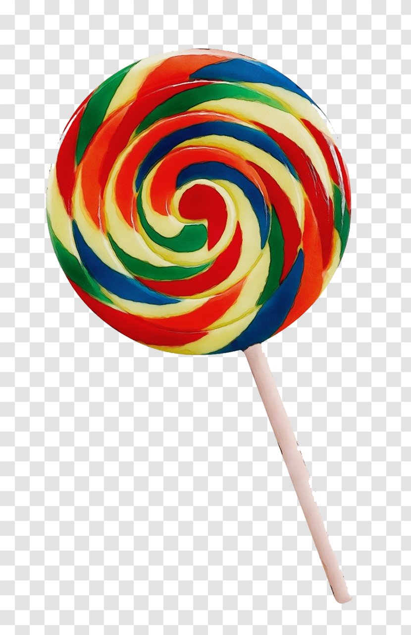 Lollipop Stick Candy Confectionery Hard - Paint - Food Transparent PNG
