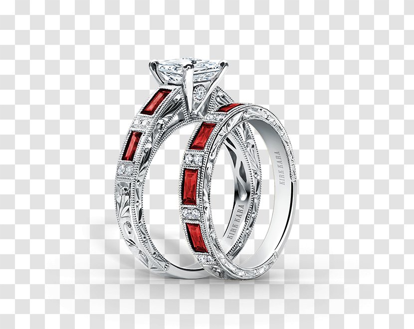 Engagement Ring Wedding Sapphire Diamond - Silver Transparent PNG