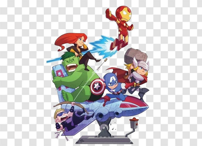 Iron Man Hulk Nick Fury Black Widow Clint Barton - Marvel Super Heroes Transparent PNG