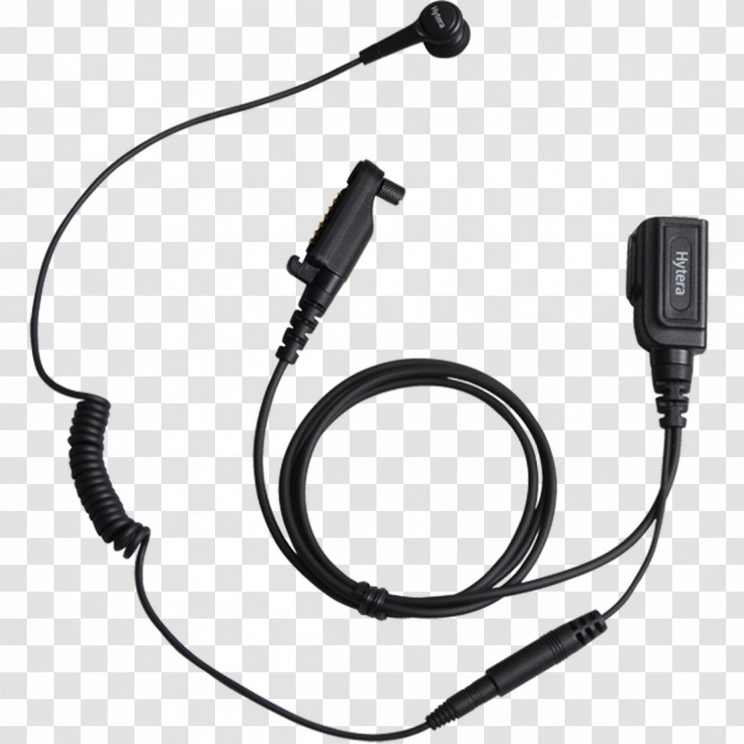 Microphone Digital Mobile Radio Two-way Headset Push-to-talk - Pushtotalk Transparent PNG