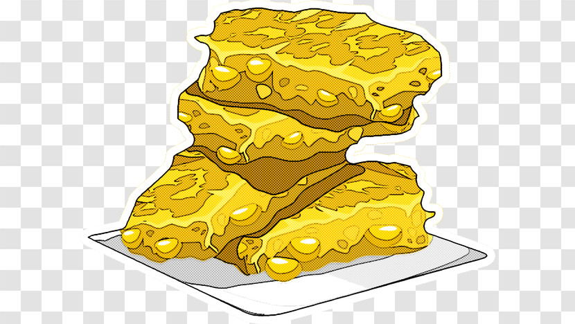 Yellow Junk Food Fast Food Food Baked Goods Transparent PNG