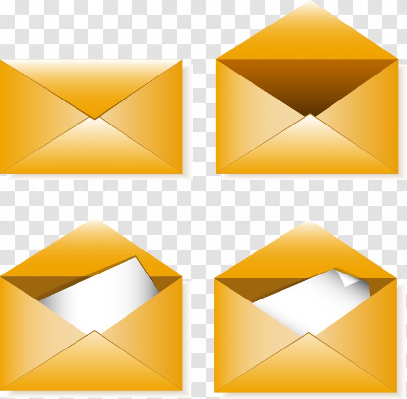 Paper Envelope Letter - Vecteur - Vector Transparent PNG