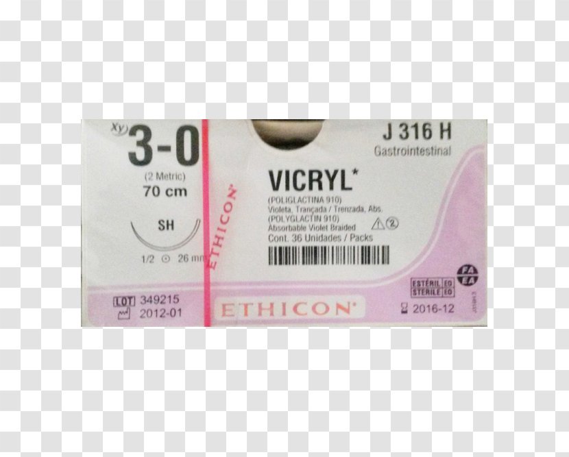 Johnson & Vicryl Surgical Suture Stay Sutures Ethicon Inc. - Magenta - Nurse Transparent PNG