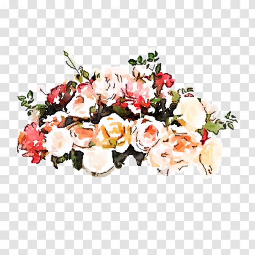 Watercolor Painting Flower DeviantArt Desktop Wallpaper Clip Art - Floral Design - Flowers Transparent PNG