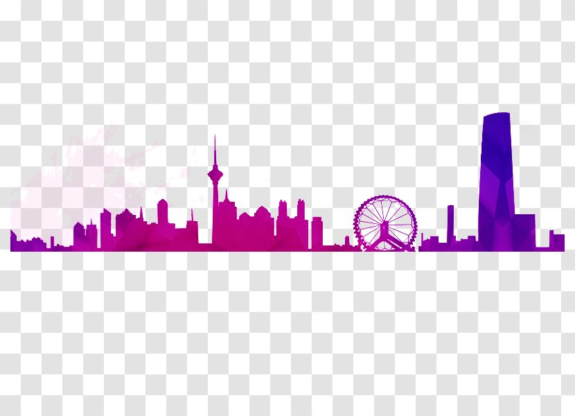 City - Purple - 2017 Silhouette Transparent PNG