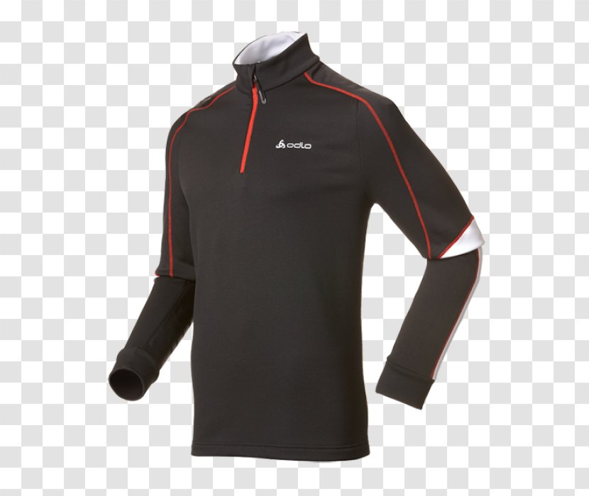 T-shirt Sweater Hoodie Jacket Clothing - Active Shirt - Black X Chin Transparent PNG