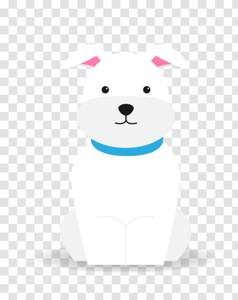 Puppy Dog Breed - White - Cute Cartoon Transparent PNG