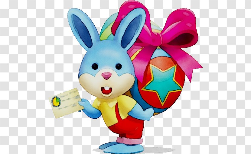 Easter Bunny Egg Clip Art Rabbit - Cartoon - Basket Transparent PNG