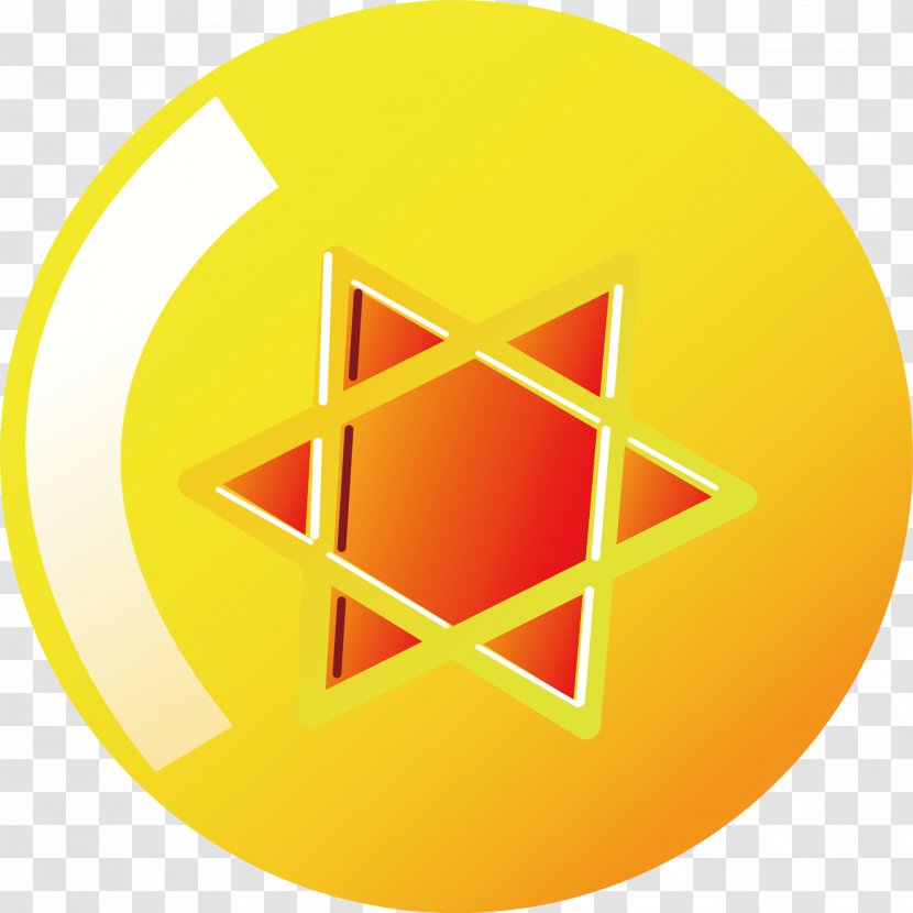 Euclidean Vector Clip Art - Orange - Star Element Transparent PNG