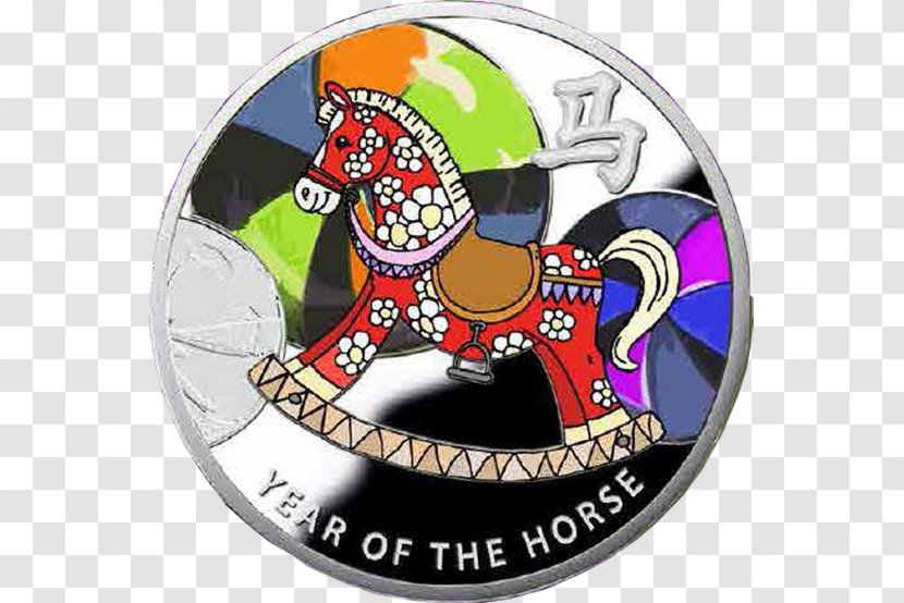 Horse Coin Chinese Zodiac New Year Silver - Sing Transparent PNG