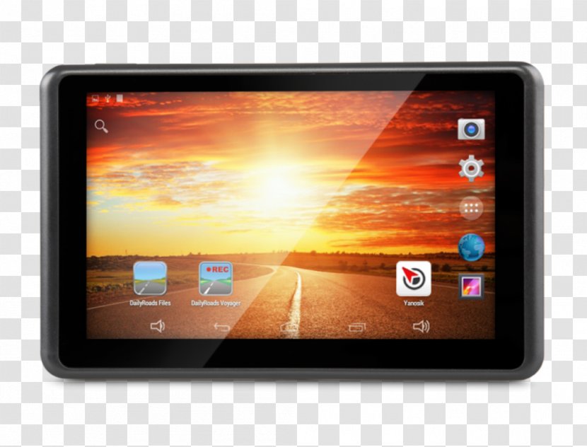 Tablet Computers Yanosik Car Navigation Global Positioning System - Android Transparent PNG