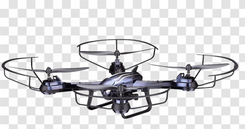 Helicopter Rotor Radio Control Unmanned Aerial Vehicle Quadcopter - Gyroscope Transparent PNG