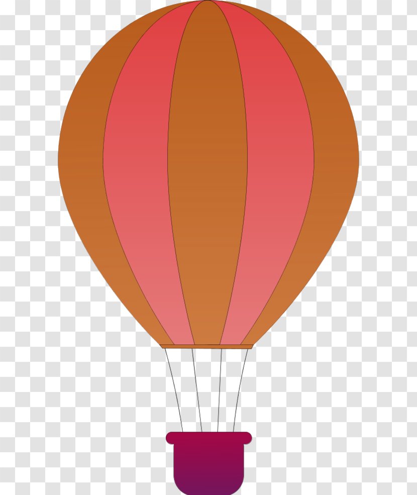 Hot Air Balloon Aerostat Clip Art - Cricut Transparent PNG