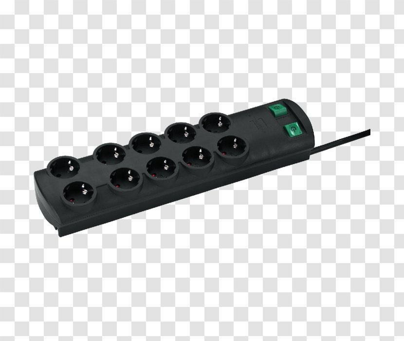 Power Strips & Surge Suppressors Protector Schuko Extension Cords Converters - Hardware - Electrical Connector Transparent PNG
