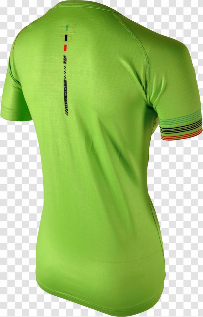 T-shirt Tennis Polo Shoulder Green - Tshirt Transparent PNG