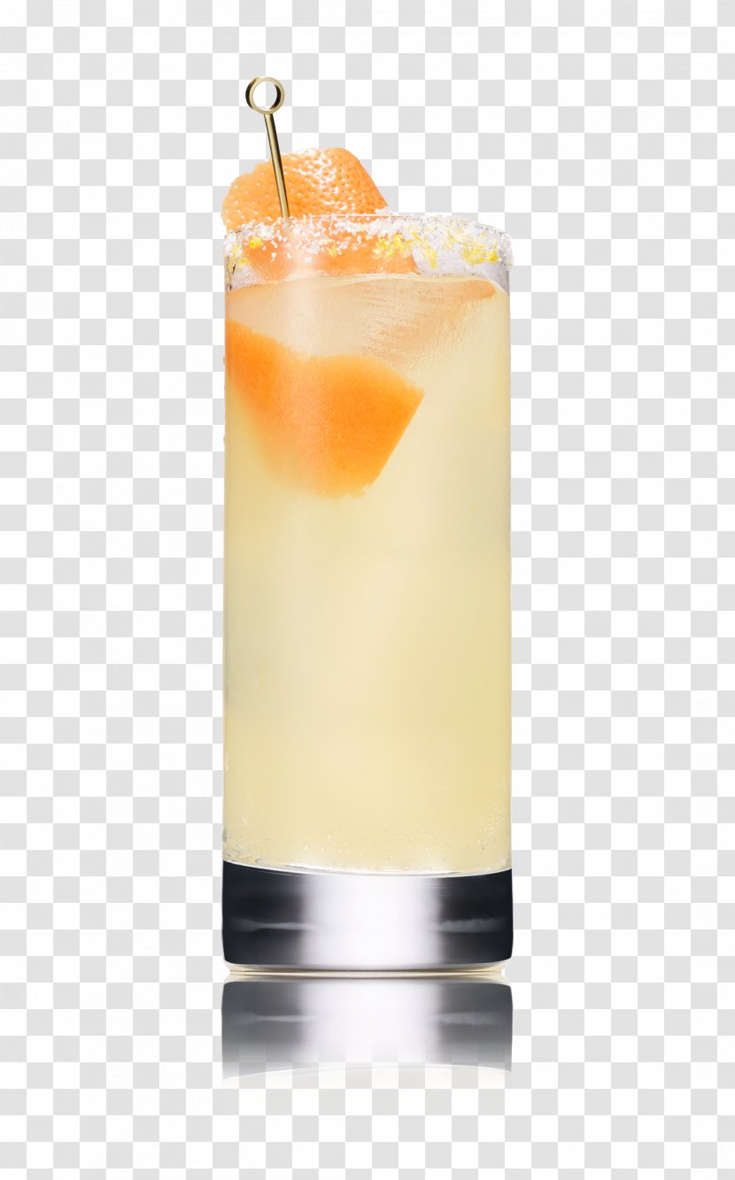 Harvey Wallbanger Cocktail Sour Liqueur Bay Breeze - Garnish Transparent PNG
