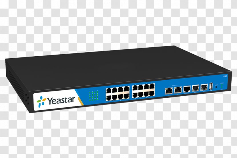 Yeastar IP PBX Network Switch Netgear Port - Accounting Software Transparent PNG