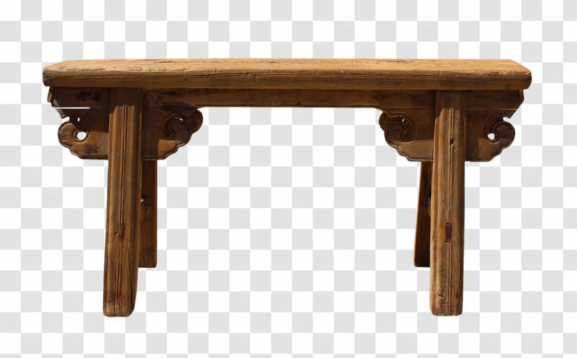 Bench Table Seat Bed Chippendale - Wood - Woodcarving Transparent PNG