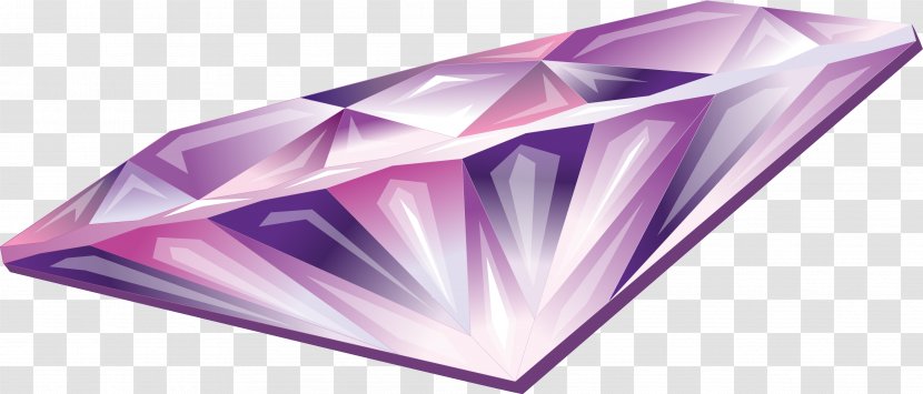 Material Properties Of Diamond Gemstone - Vector Diagram Transparent PNG