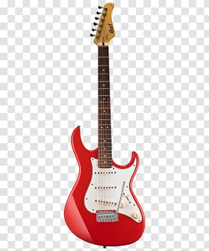 Aria Squier Electric Guitar Sunburst Fender Stratocaster - Cartoon Transparent PNG