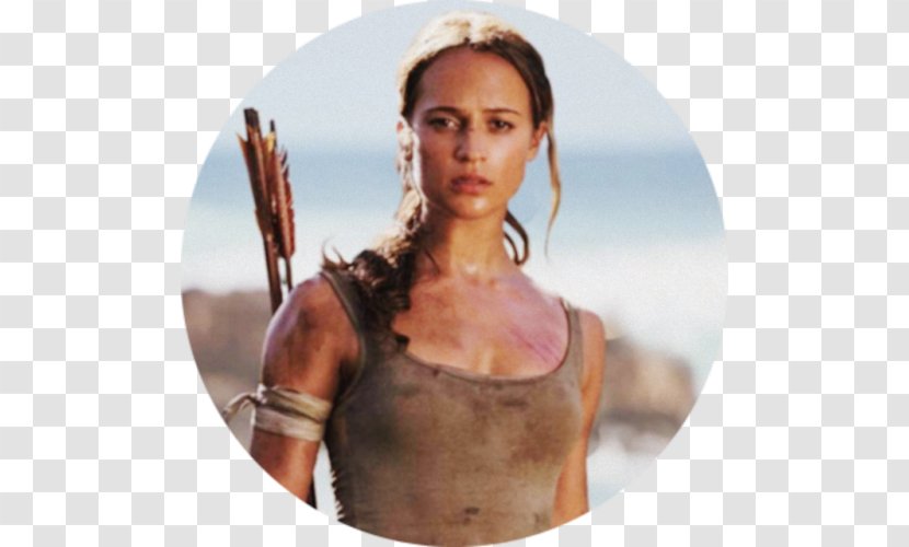 Rise Of The Tomb Raider Alicia Vikander Lara Croft Film - Cartoon - ALICIA VIKANDER Transparent PNG