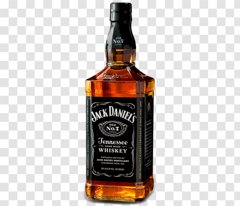 Tennessee Whiskey Liquor Rye Bourbon - Jack Daniel - Wine Transparent PNG