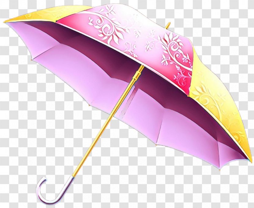 Umbrella Pink Fashion Accessory Violet Leaf - Magenta - Headgear Transparent PNG