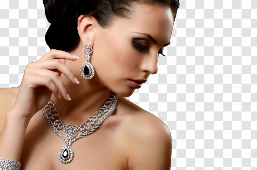 Earring Jewellery Store Costume Jewelry Stock Photography - Cartoon - Women Transparent PNG