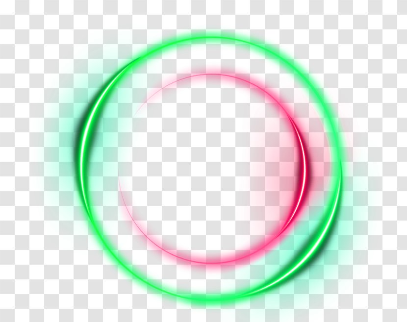 Green Circle Brand Pattern - Symbol - Light Effect Element Transparent PNG