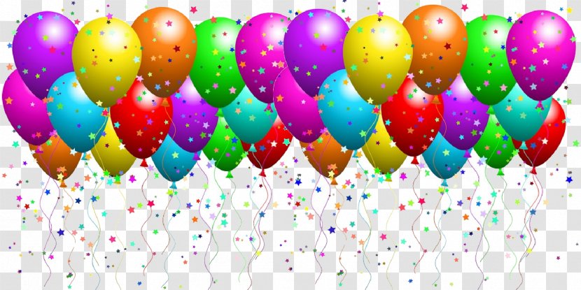 Birthday Party Balloon Anniversary Clip Art - First Transparent PNG