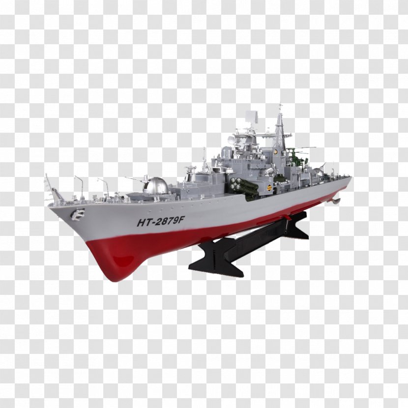 Warship Heavy Cruiser Ship Model Navy Transparent PNG