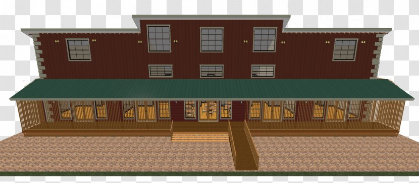 Roof Property House Facade Shed - Elevation - Western Style Transparent PNG