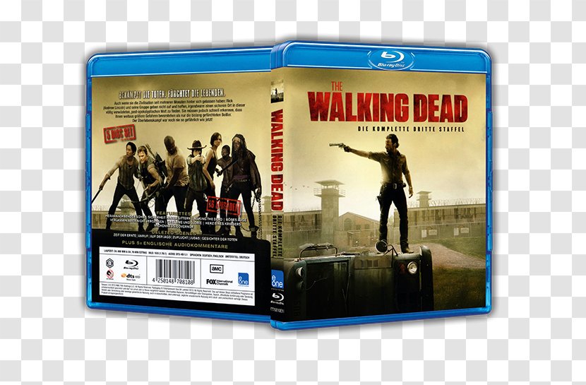 The Walking Dead - Season 3 - DVD Technology Multimedia 0Dvd Transparent PNG