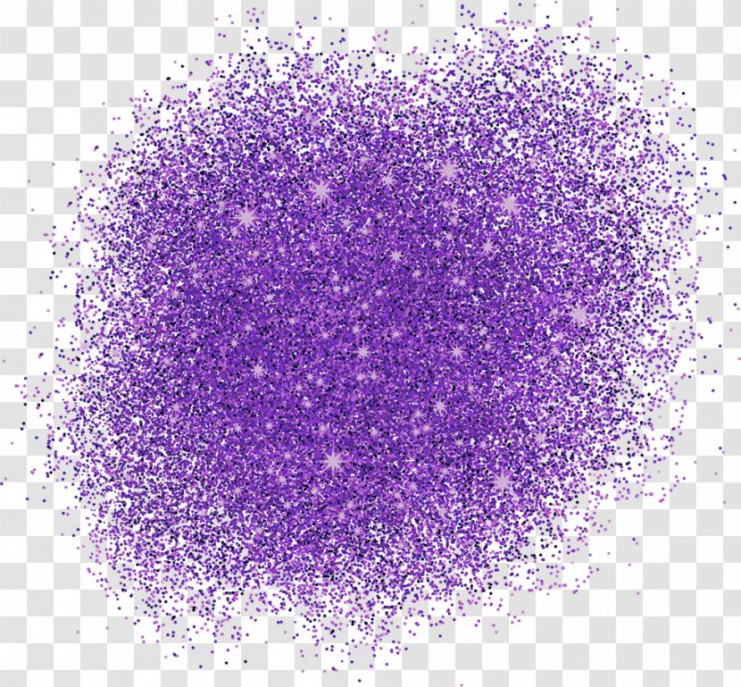 Glitter Violet Purple Lilac Color - Sprinkles - Flyer Template Transparent PNG