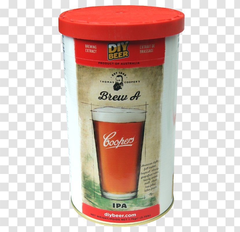 Coopers Brewery Beer India Pale Ale Cask Transparent PNG