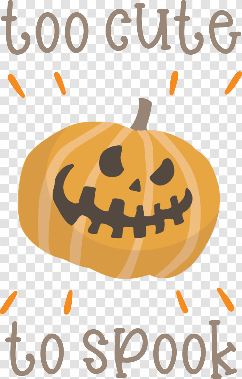 Halloween Too Cute To Spook Spook Transparent PNG