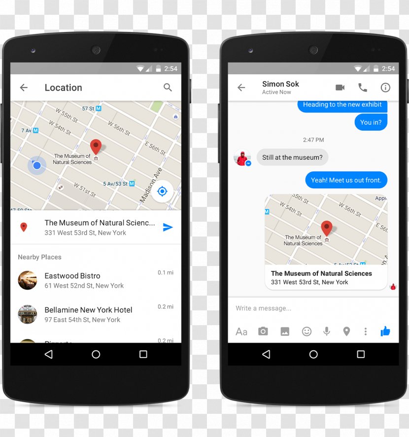 Facebook Messenger Facebook, Inc. Android Map - Technology - Pname Transparent PNG