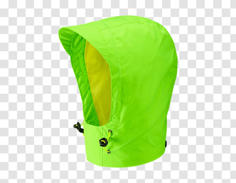 High-visibility Clothing Green Jacket Hoodie - Hood - Vis With Back Transparent PNG