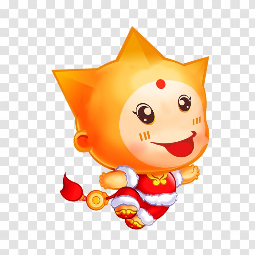 Chinese New Year Fukubukuro Fuwa Lunar - Food - Cartoon Monkey Transparent PNG