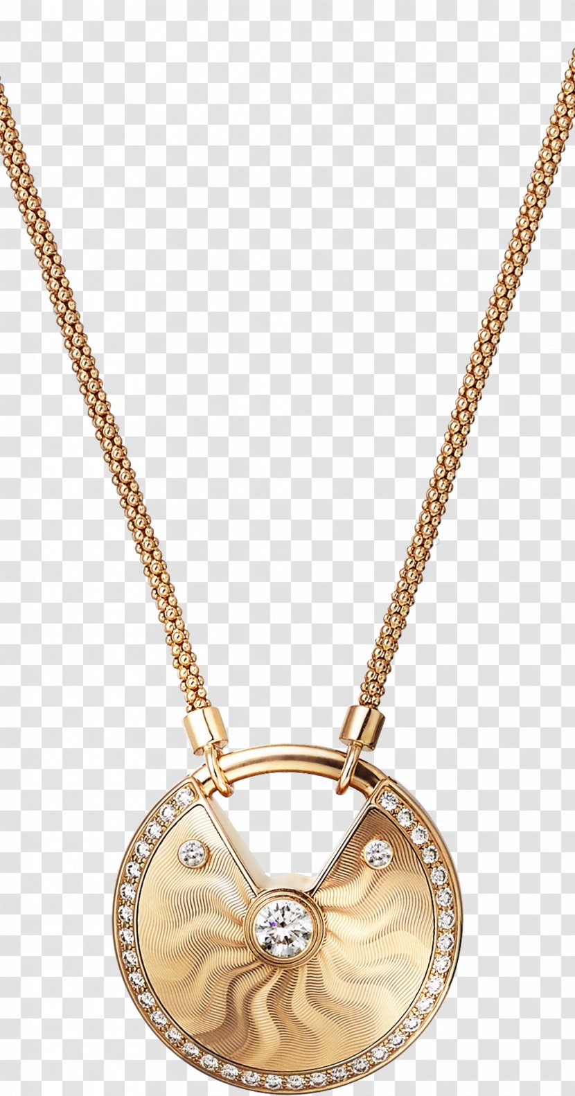 Amulet Necklace Cartier Jewellery Charms & Pendants - Nacre Transparent PNG