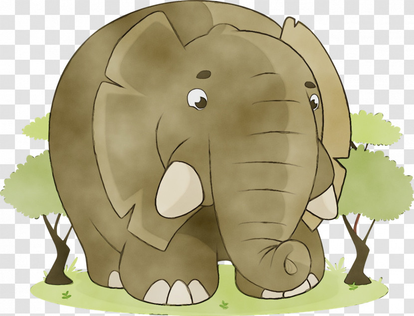 Indian Elephant Transparent PNG