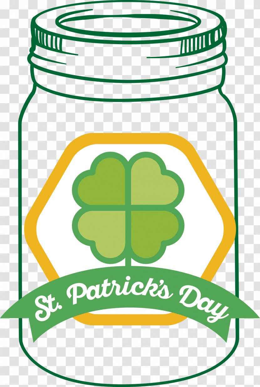 St Patricks Day Mason Jar Transparent PNG