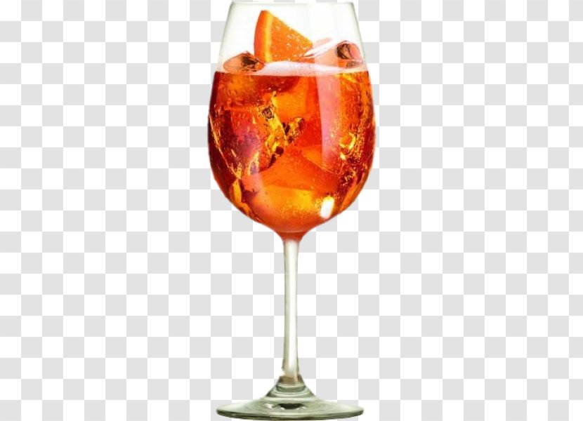 Spritz Cocktail Aperol Bellini Wine - Sparkling Transparent PNG