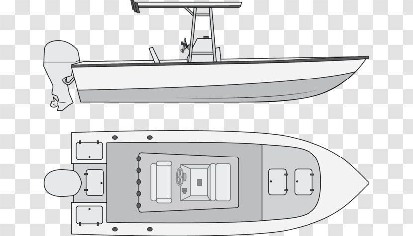 Fishing Vessel Clip Art Boat Center Console Yacht - Sailboat - Seawater Fish Transparent PNG