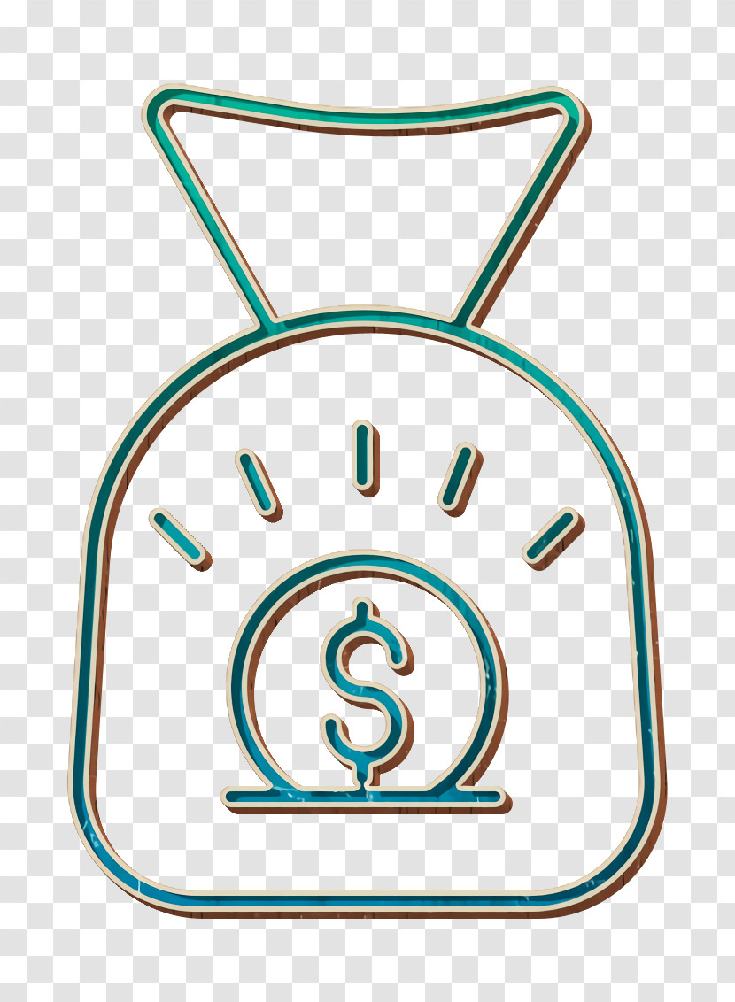 Investment Icon Money Bag Icon Business And Finance Icon Transparent PNG